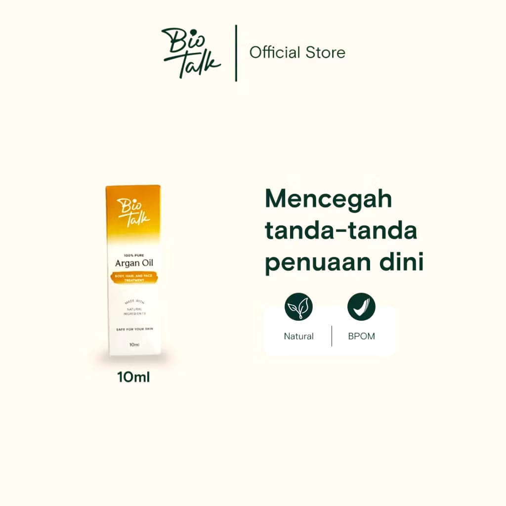 Bionatura Berkat Abadi BioTalk Organic Argan Oil