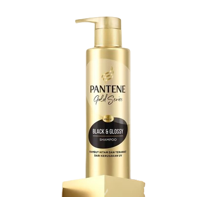 Pro-V Gold Series Black & Glossy Shampo 1