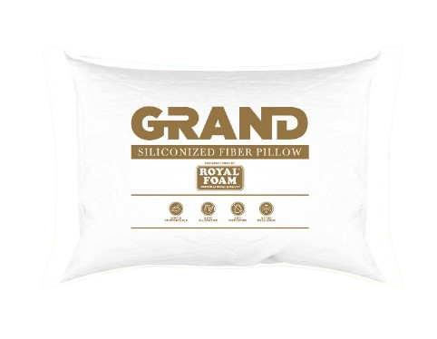 Royal Foam Grand Siliconized Fiber Pillow 1