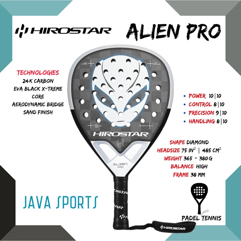 Hirostar Alien Pro 2025 Padel Racket 5