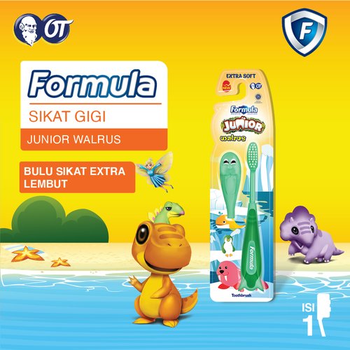 Formula Junior Sikat Gigi Walrus 3