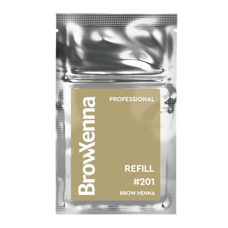 BrowXenna® Henna for Eyebrows (Sachet-refill) 4