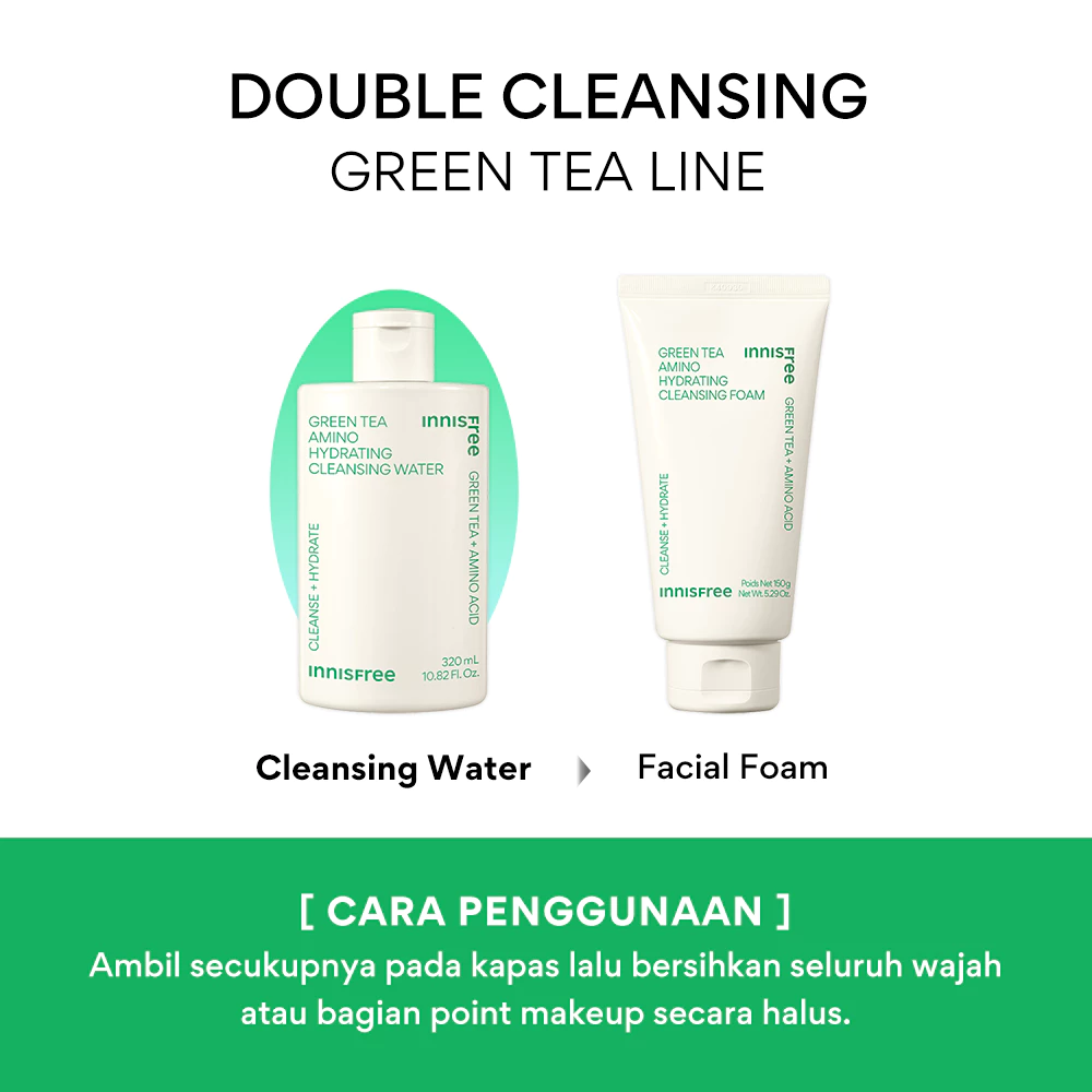 Innisfree Innisfree Green Tea Hydrating Amino Acid Cleansing Water