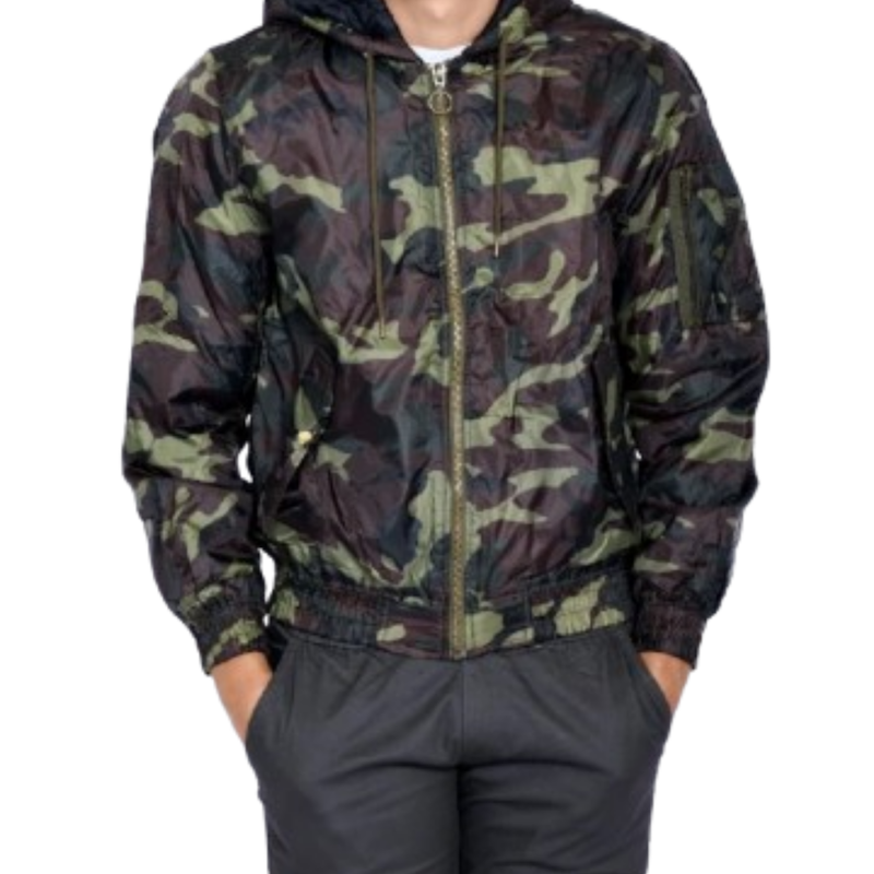 Emoline Bomber Jacket Army 1
