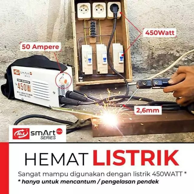 H&L Smart Series Mesin Las MMA100