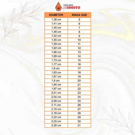  J5 Ismoyo Cincin Pipa Polos 1gr