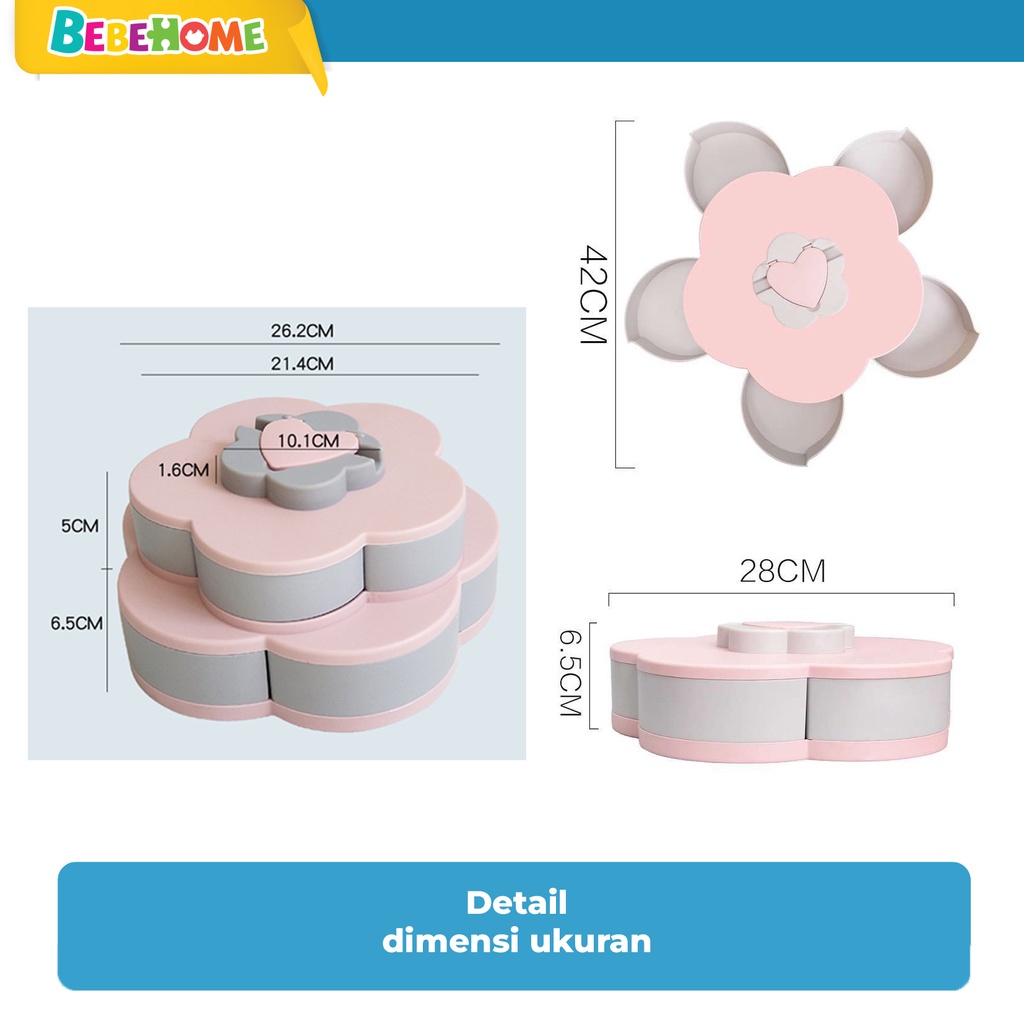  Bebehome Toples Bunga Mekar 