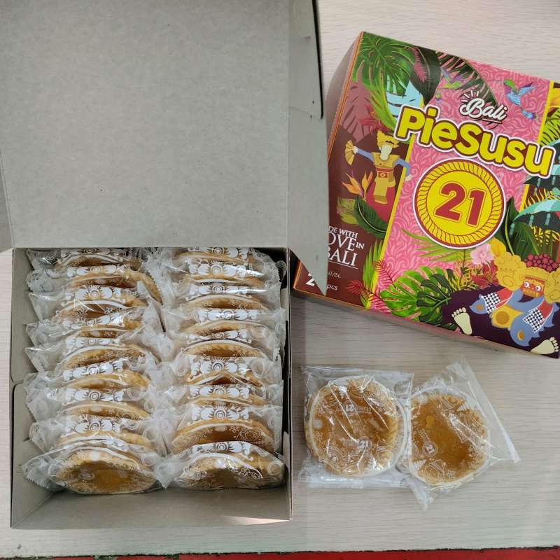 Pie Susu 21 Bali  Besek isi 20 pcs Original