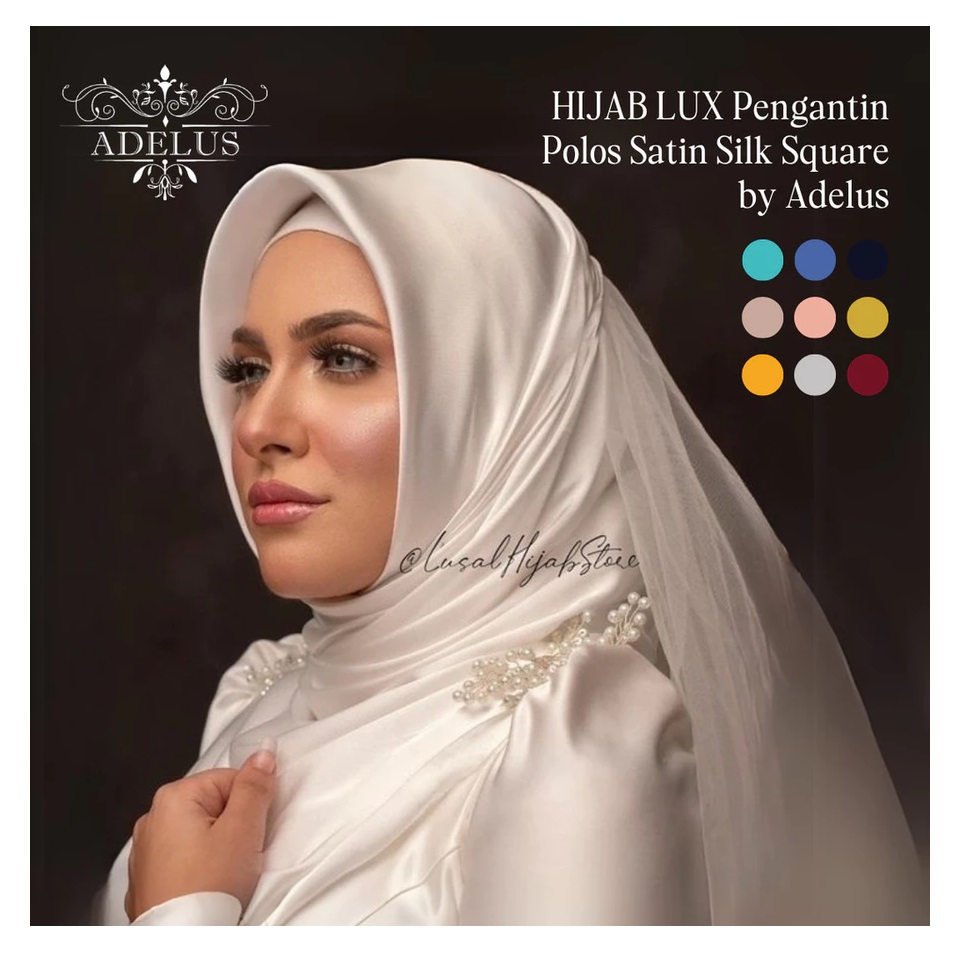 Adelus Adelus Lux Satin Silk Square