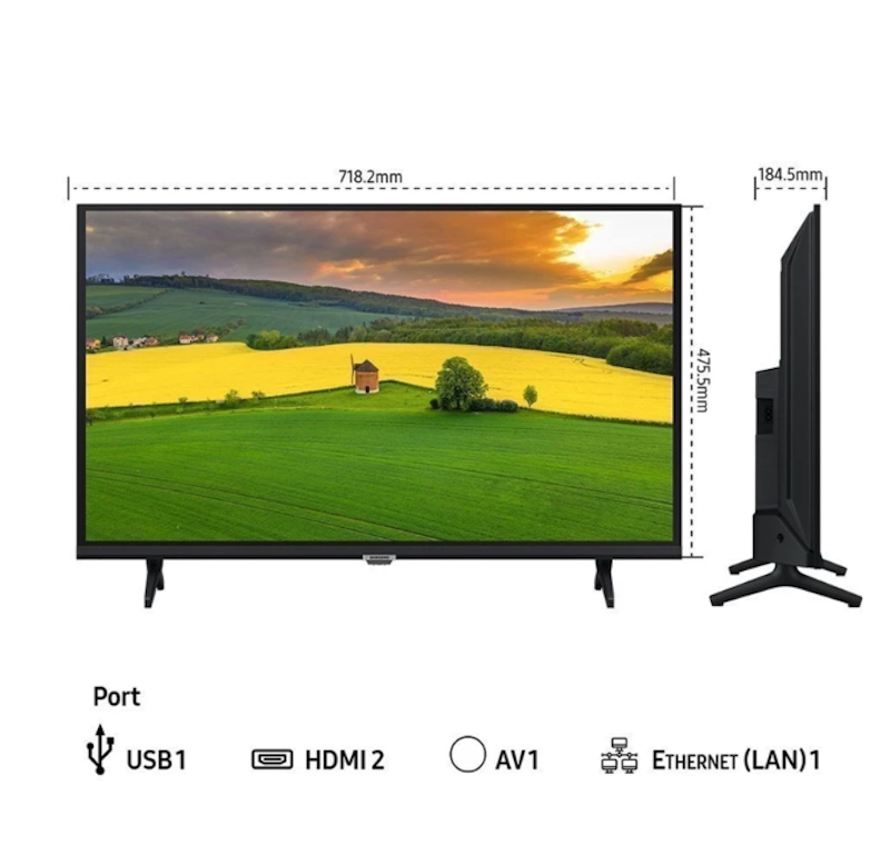 32” HD Smart TV 2