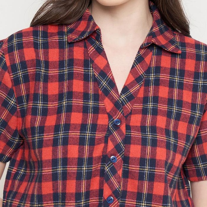 Seutail Plaidy Shirt Kemeja Flanel Kotak-Kotak 3