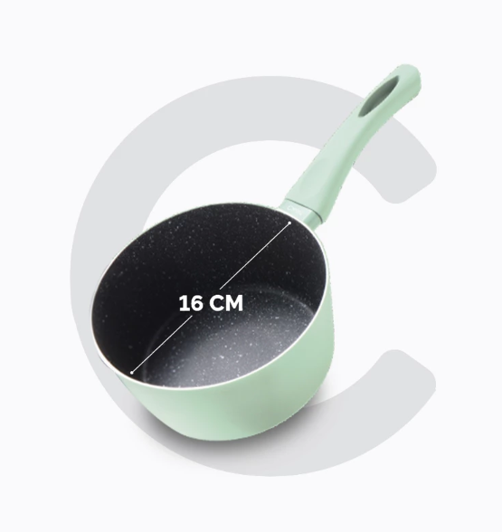 Biyan Internasional Bahagia  CYPRUZ Panci Susu Anti Lengket Premium Featherlight Series 16 cm