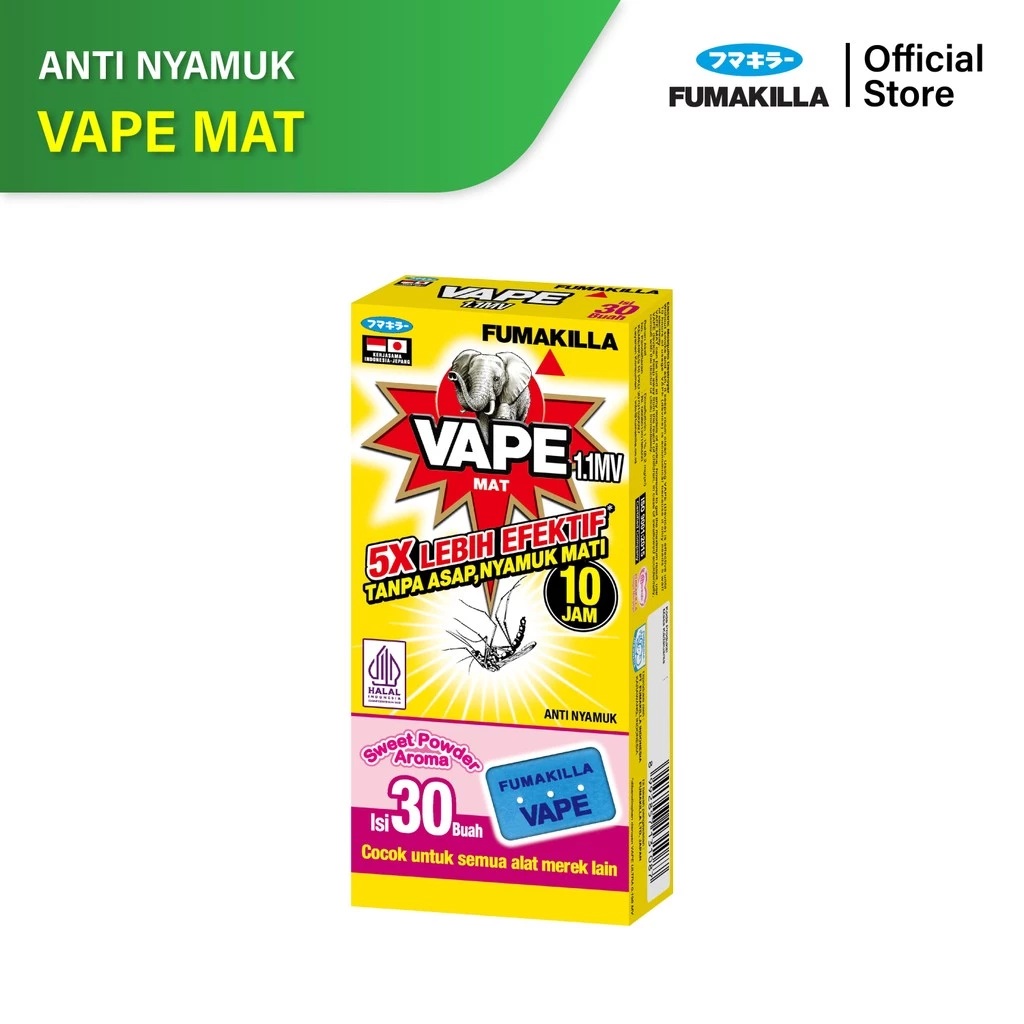 Fumakilla Vape Mat Sweet Powder Aroma