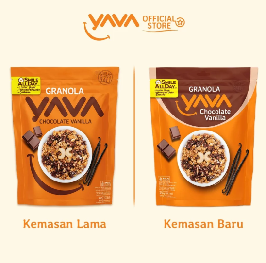 East Indo Fair Trading YAVA Granola Chocolate Vanilla
