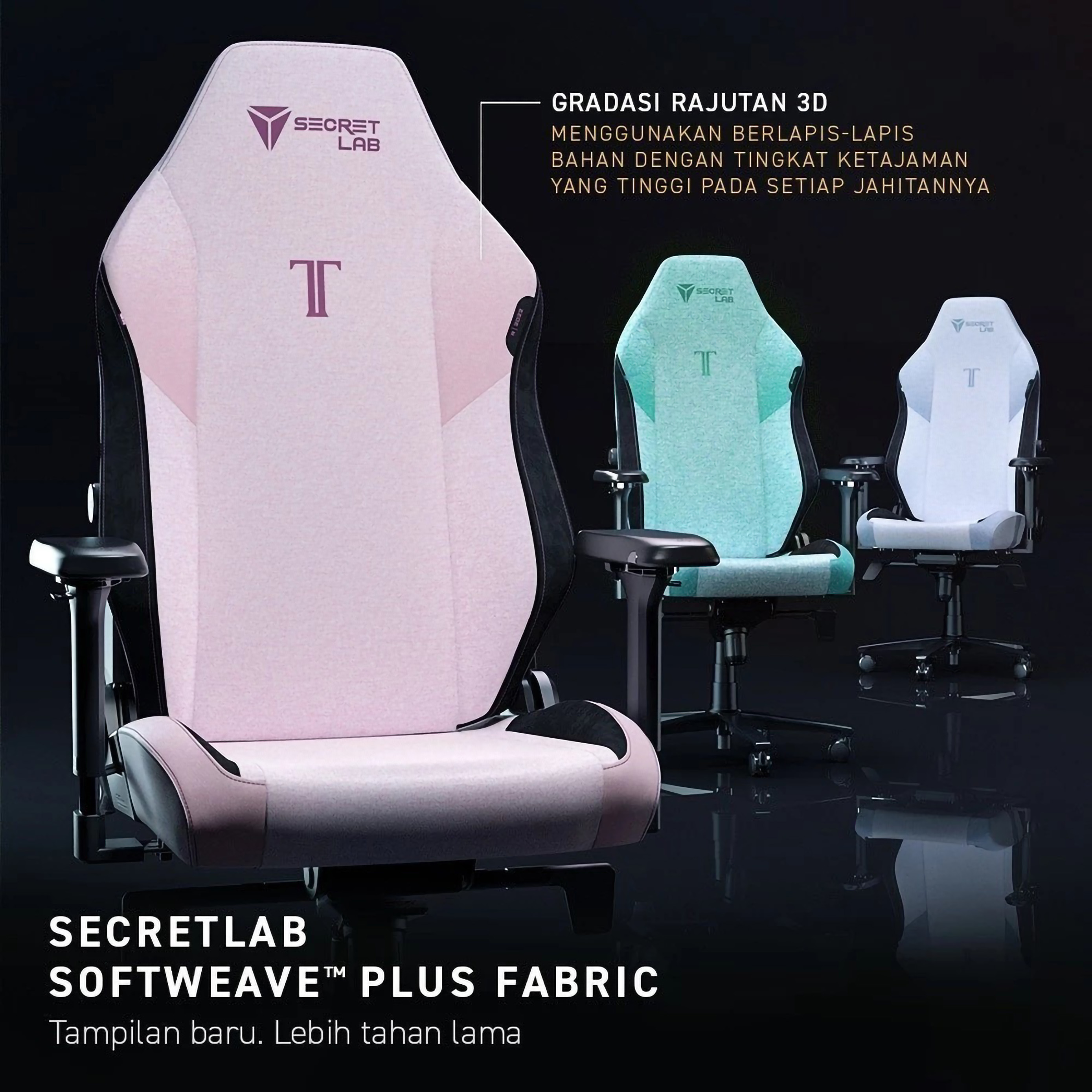 Secretlab TITAN Evo SoftWeave™ Plus Black³ Regular 5