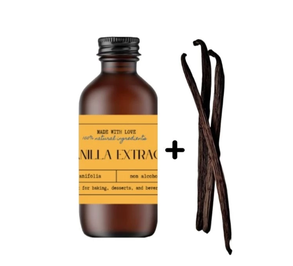 Manira Homemade Vanilla Extract Organic with Seed 120 ml 
