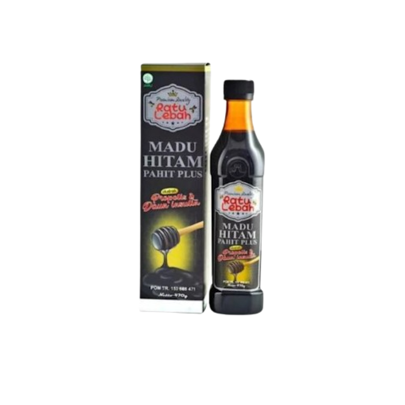 Ratu Lebah Madu Hitam Pahit Plus 1