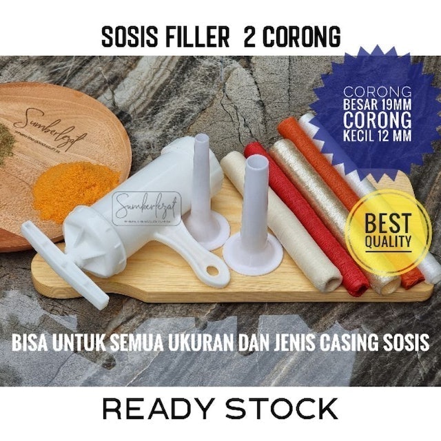  Sosis Filler Plastik Manual 2 Corong