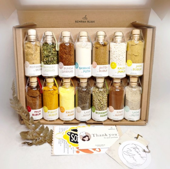 Hampers Bumbu Botol Mini Isi 14 2