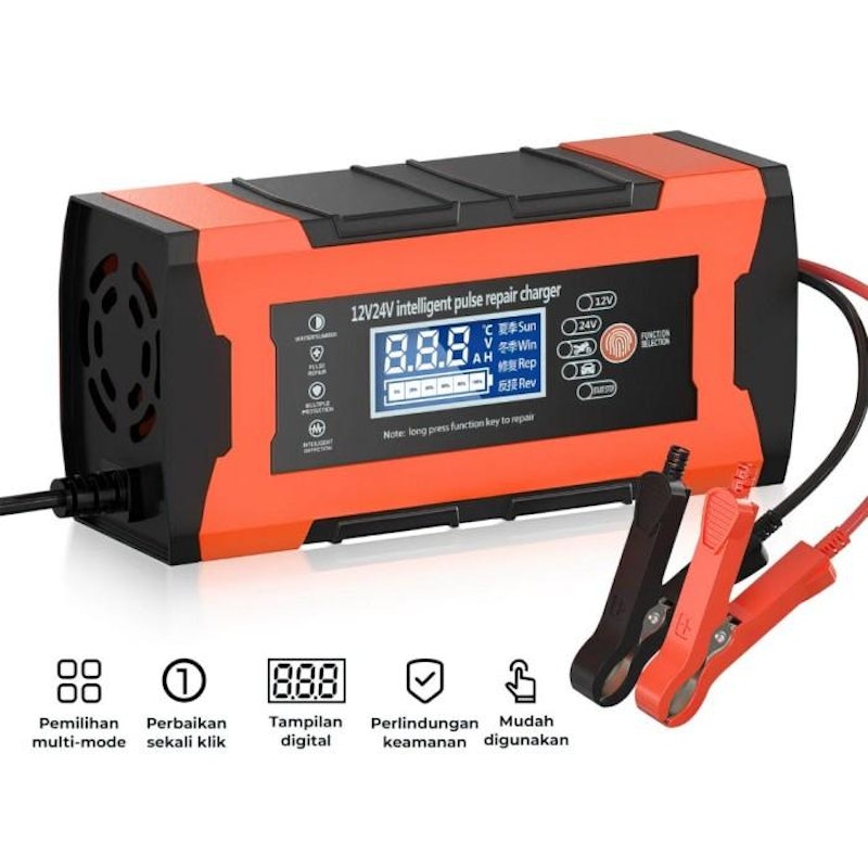 Allefix 12V/24V Inteligent Pulse Repair Charger 5