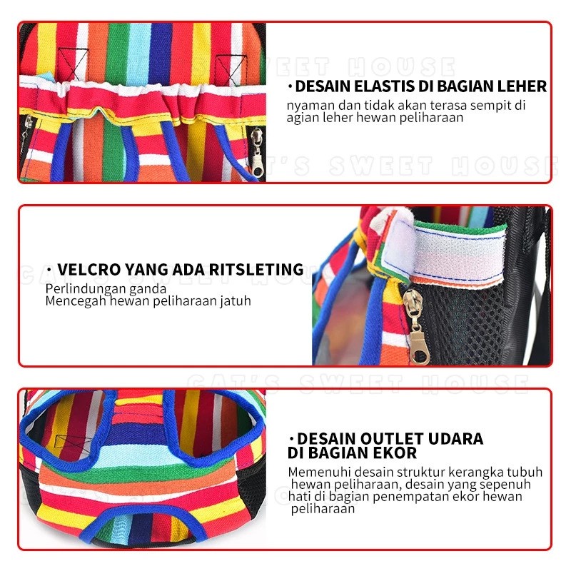 FOLOPETS Pet Cargo Carrier Bag 3
