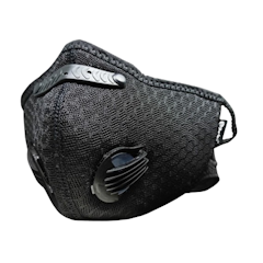 Masker Sport Olahraga Sepeda Dual Valve Filter Carbon N95