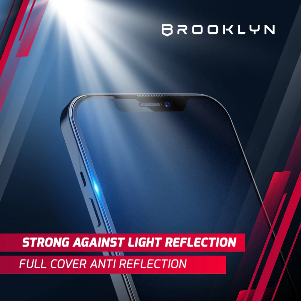 Brooklyn Karya Sejahtera Brooklyn Ultra HD Anti Reflective Tempered Glass iPhone