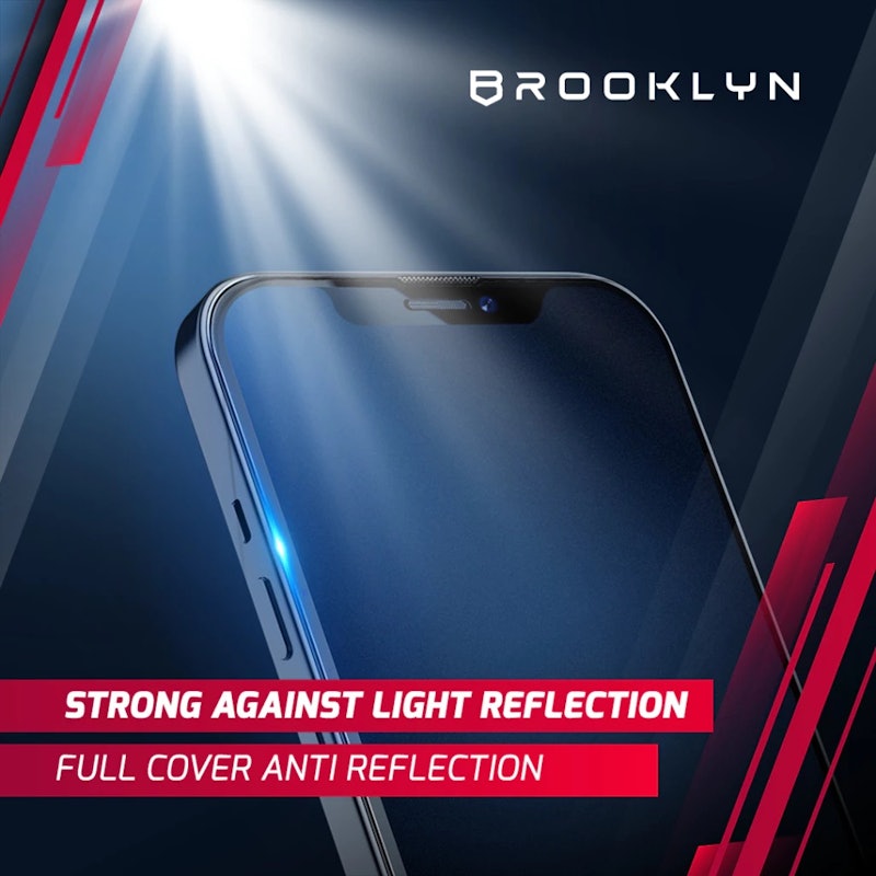 Brooklyn Ultra HD Anti Reflective Tempered Glass iPhone 4