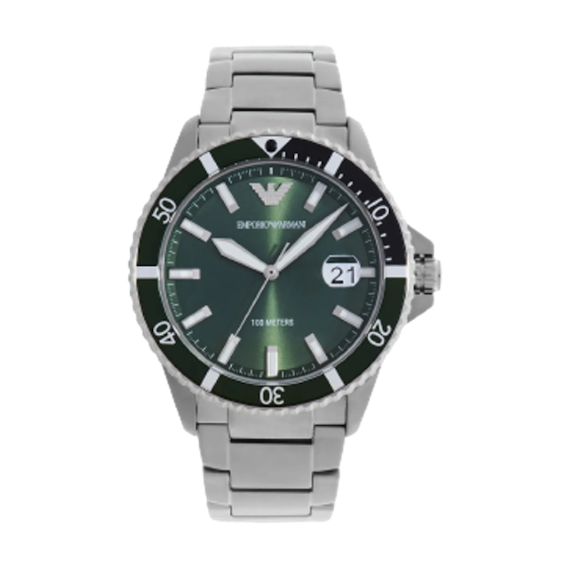 Three-Hand Stainless Steel Watch 2