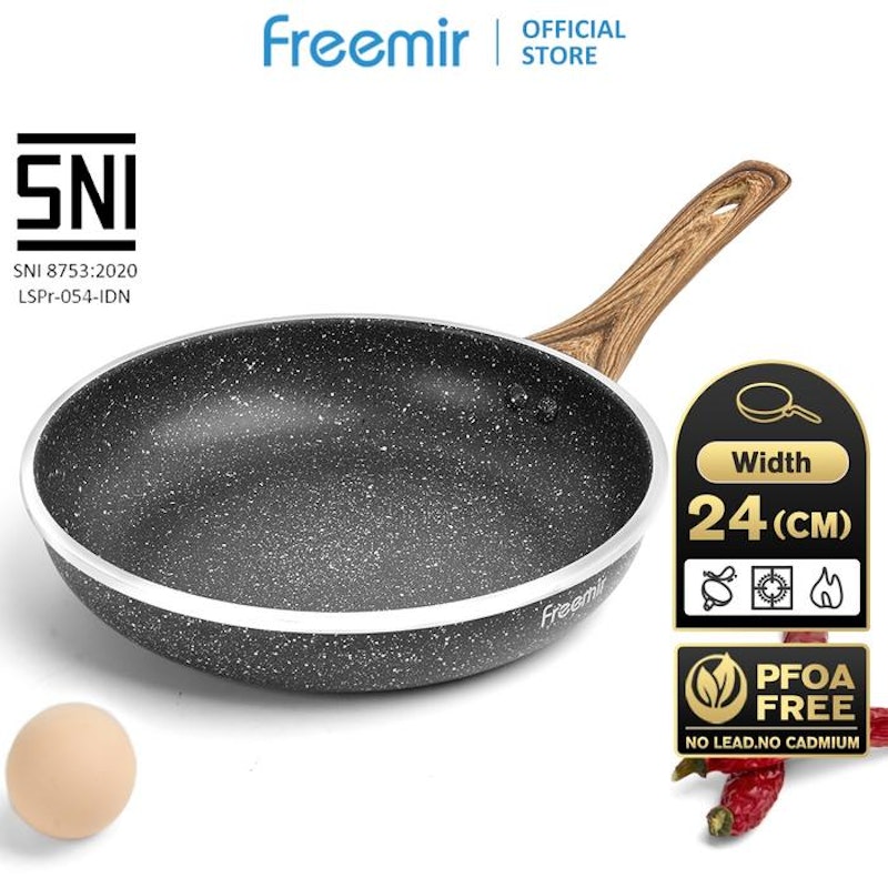 freemir Frypan Granite Black Series 24 cm 5
