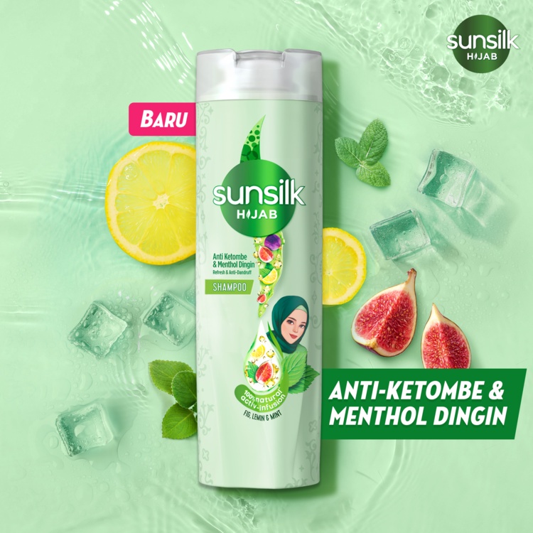 Unilever Indonesia Sunsilk Hijab Anti Ketombe Menthol Dingin Shampo