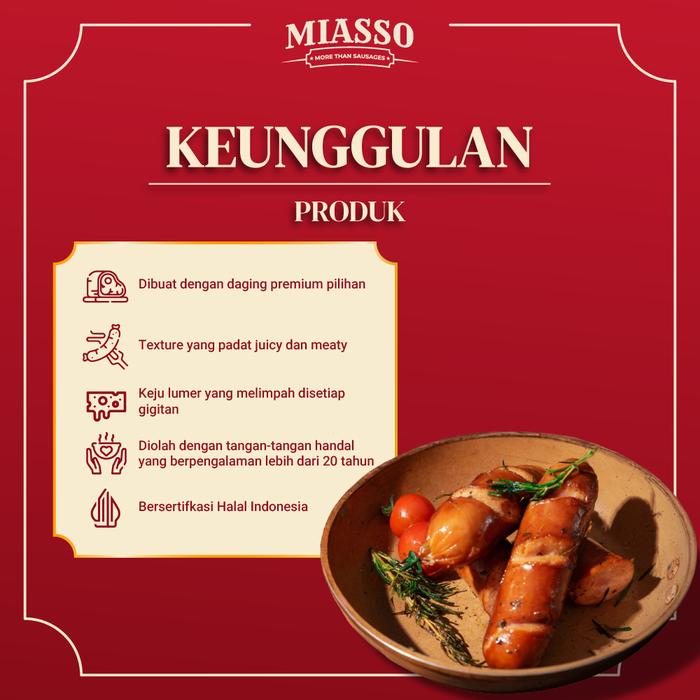 Mallesso Sukses Pangan MIASSO Cheese Bomb