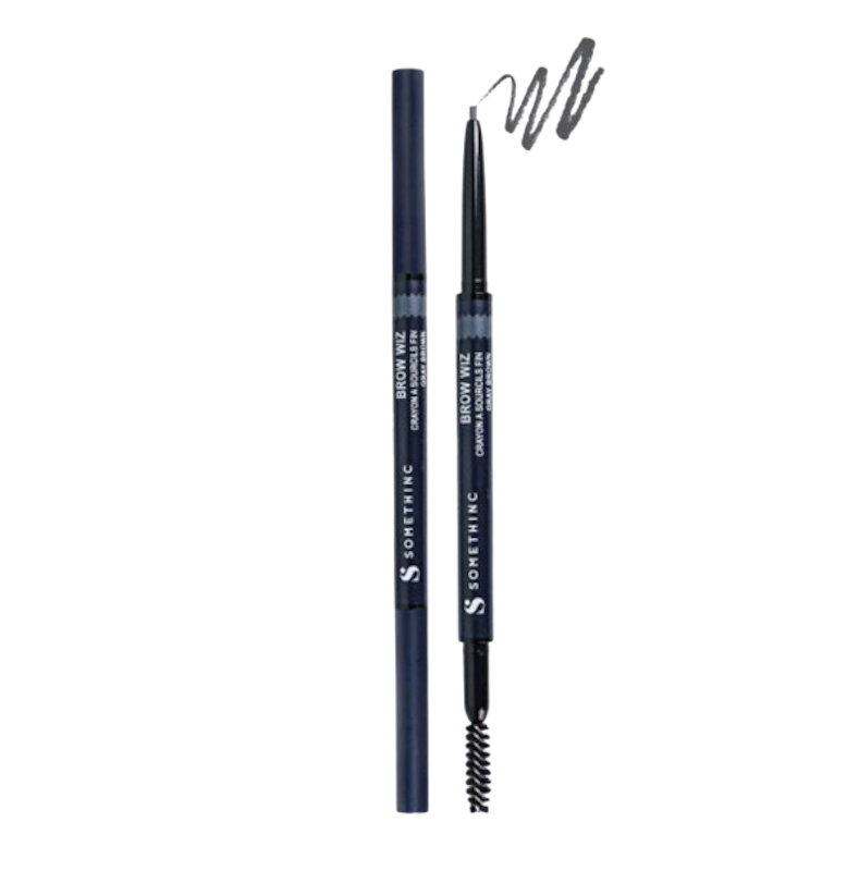 BROW WIZ Retractable Eyebrow Gray Brown 1
