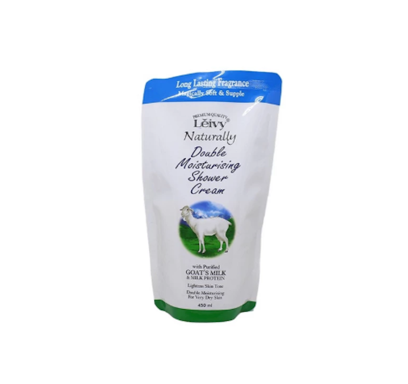 Naturally Double Moisturising Goat’s Milk Shower Cream 1