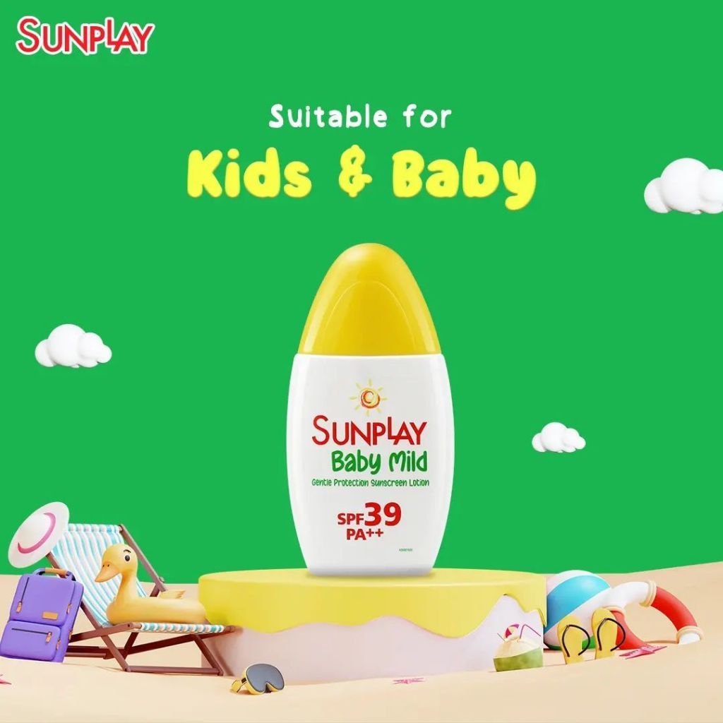  Rohto Laboratories Indonesia Sunplay Baby Mild Gentle Protection Sunscreen Lotion