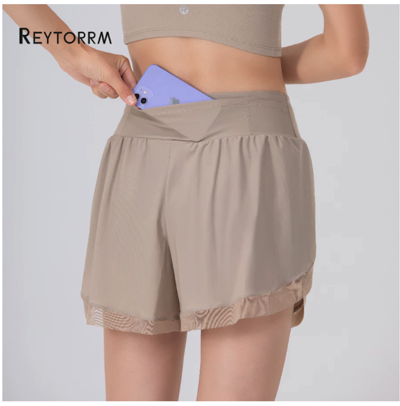 Reytorrm Celana Olahraga Pendek Wanita Running 3