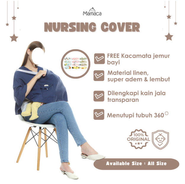 The Parentinc Mamaca Nursing Cover 2 in 1