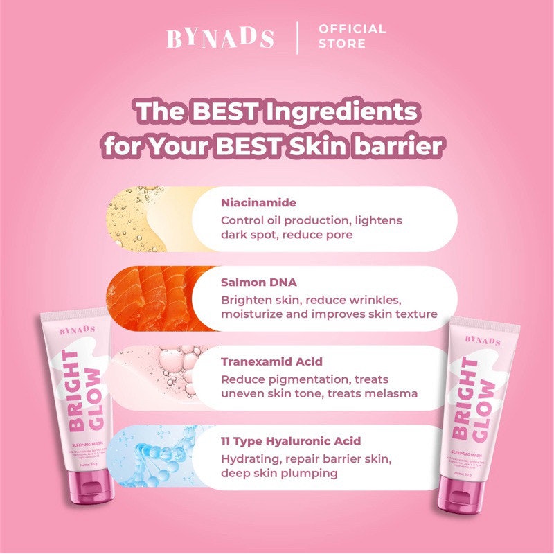 Bynads Bright Glow Sleeping Mask 5
