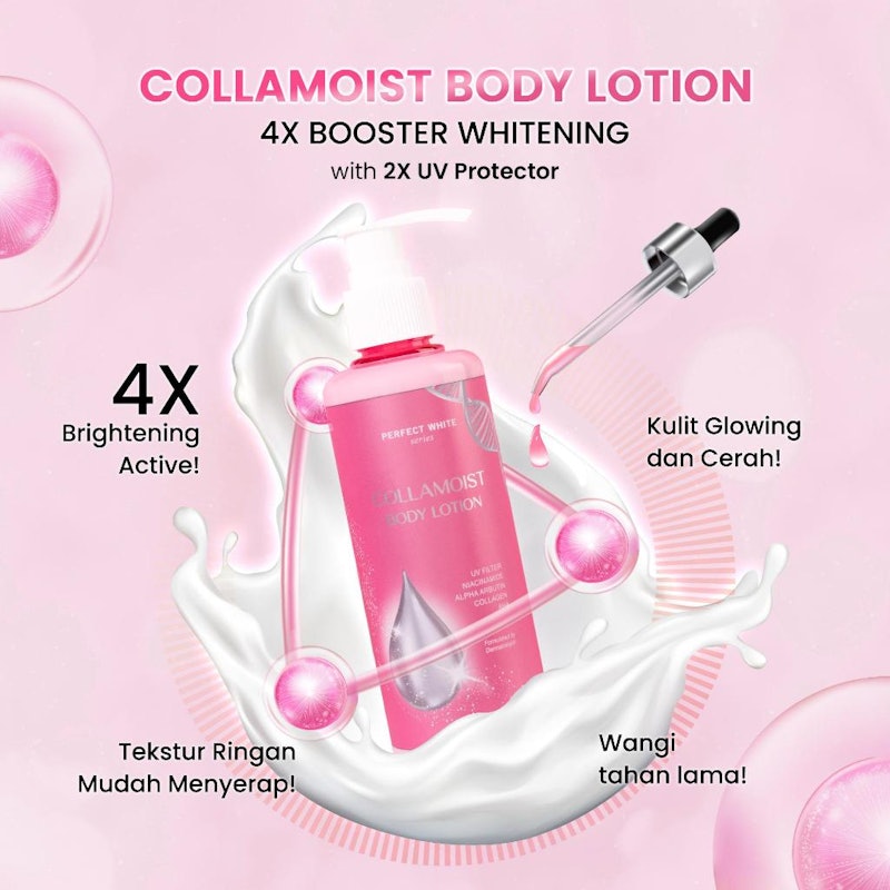 Perfect White Series Collamoist Body Lotion 4