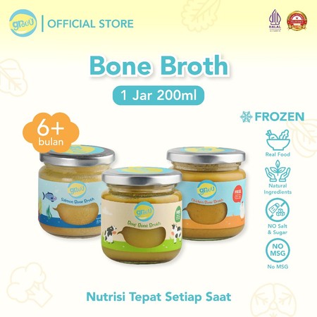 Menggapai Bintang Angkasa Grouu Salmon Bone Broth