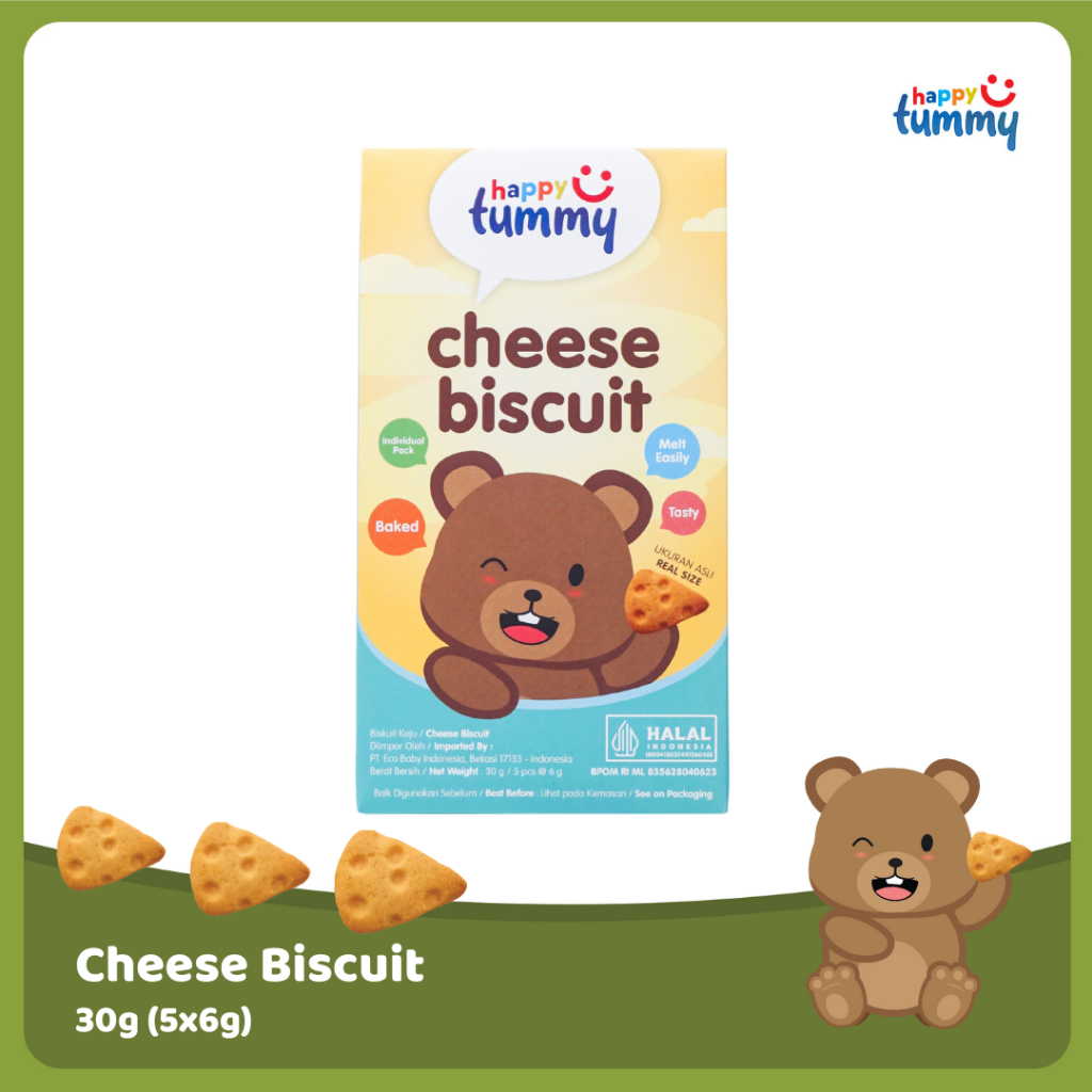  Happy Tummy Cheese Biscuit