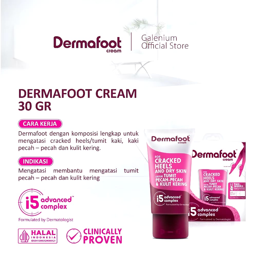 Galenium Pharmasia Laboratories Dermafoot Cream
