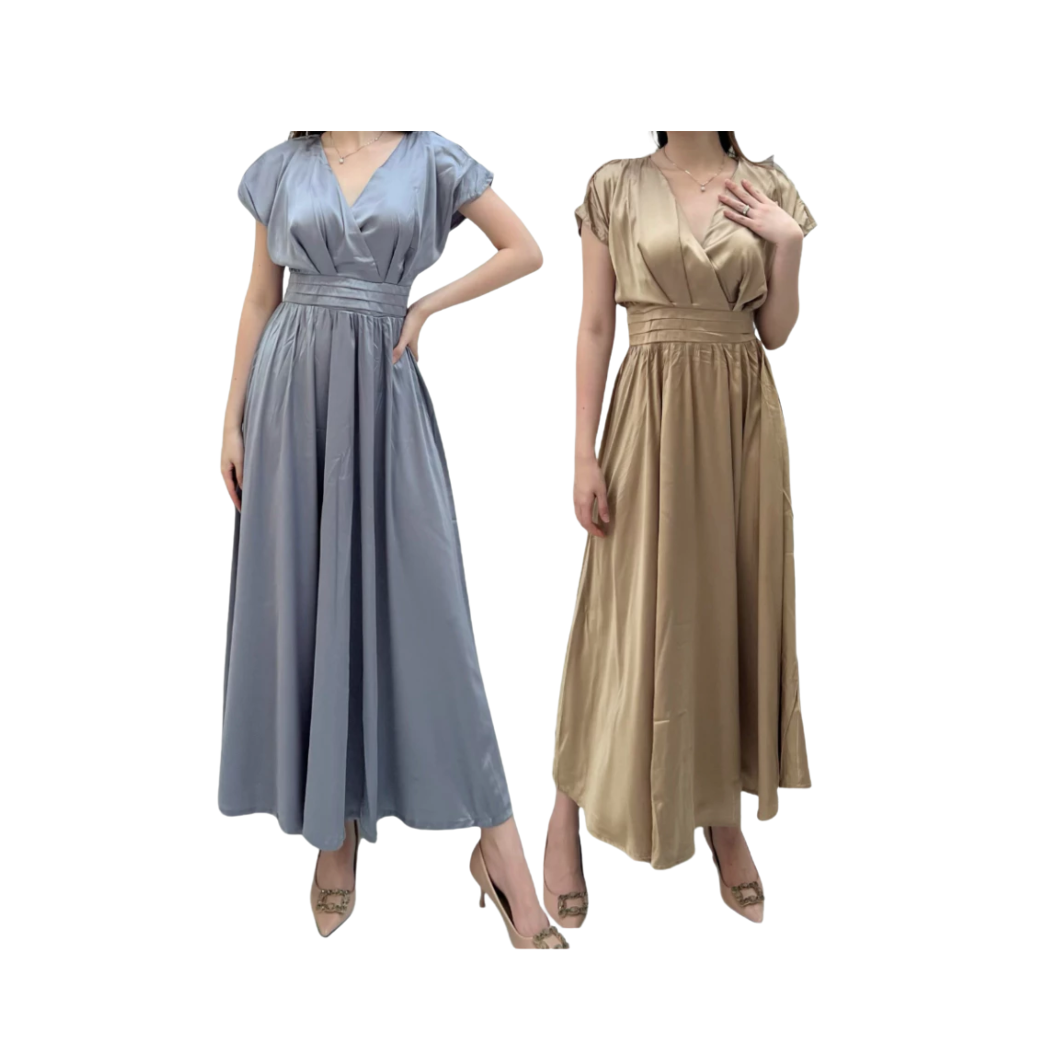 EOVEA Kyo Dress Silk Casual