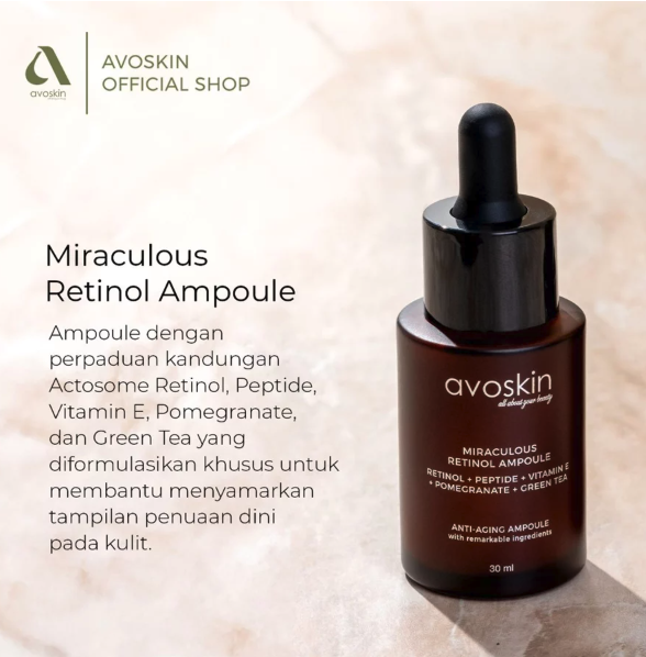 AVO Innovation Technology Avoskin Miraculous Retinol Ampoule