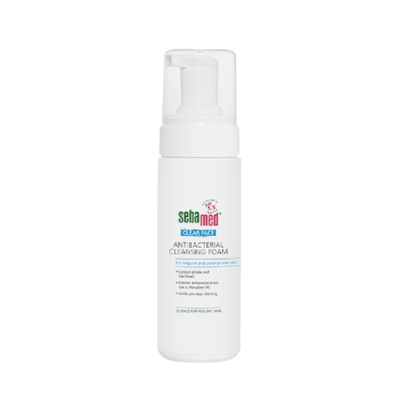 Clear Face Antibacterial Cleansing Foam 1