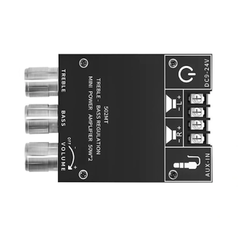Wuzhi Audio Bluetooth Audio Amplifier Module 1