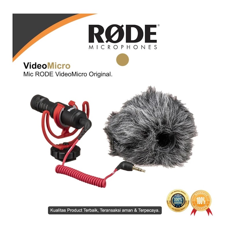 RODE VideoMicro Compact On-Camera Microphone 2