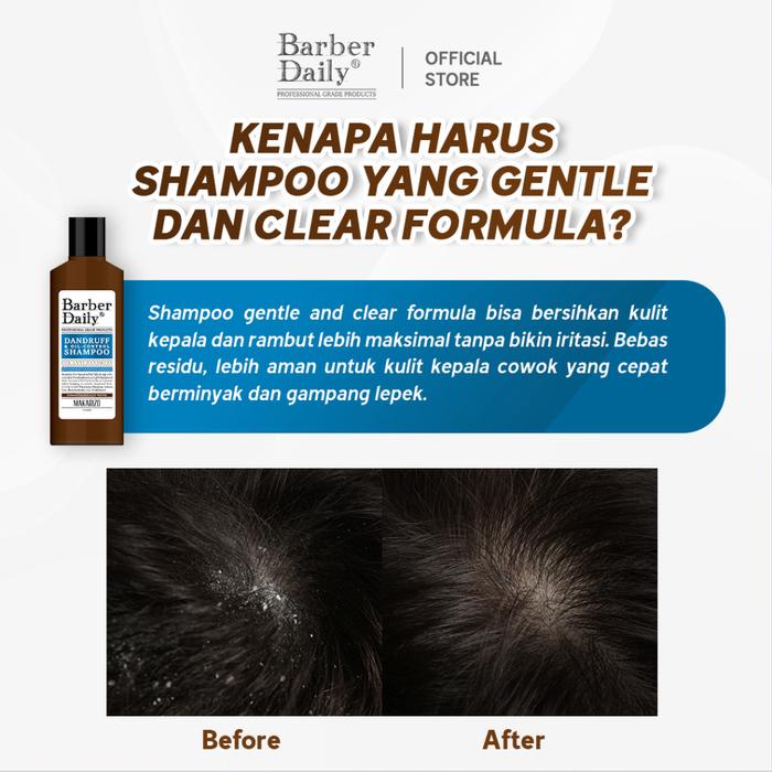 Akasha Wira International Barber Daily Dandruff & Oil Control Shampoo