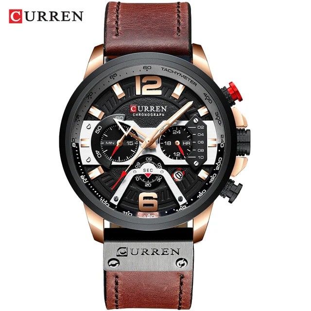 Curren Men's Sports Military Chronograph Watch  8329 