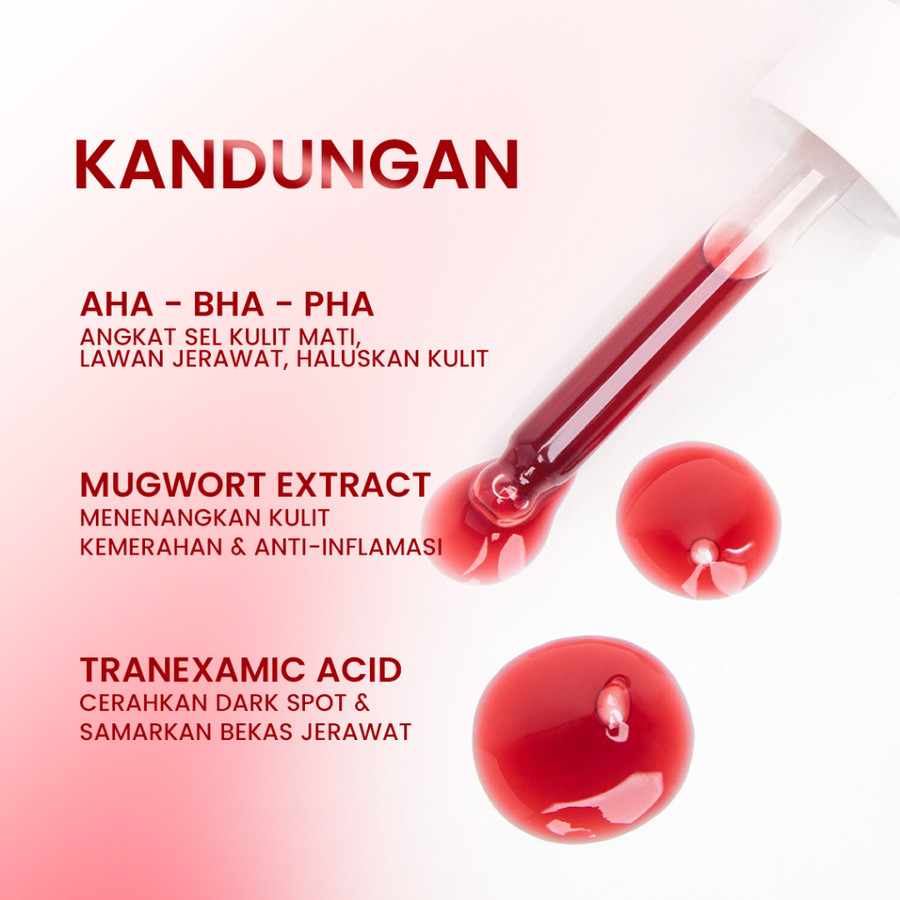 Clerina Group Cleora Beauty Red Saviour Exfoliating Serum